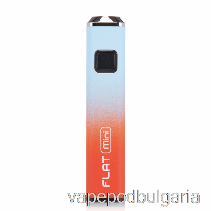 Vape Течности Yocan Flat Mini 400mah батерия червено синьо